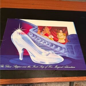 Disney Exclusive 2002 Cinderella Lithograph Set with portfolio